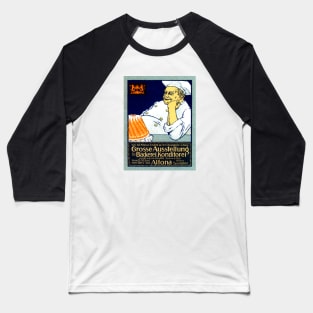 1912 Bakery and Confectionery Exhibition Baseball T-Shirt